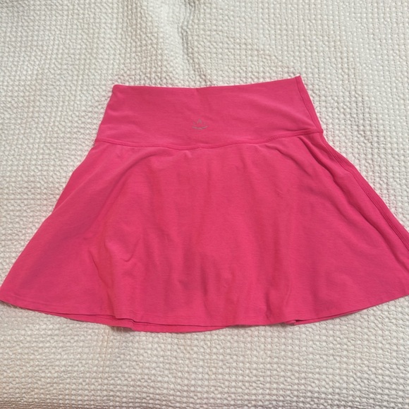 Beyond Yoga pink space dye tie breaker circle skirt skort shorts s small - Picture 7 of 7